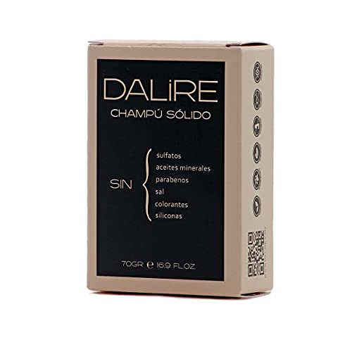 Champú SOLIDO Sin sulfatos 70GR - DALIRE