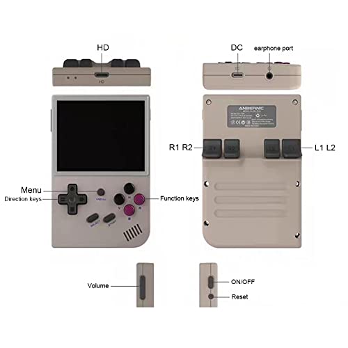 Handheld Game Console for Kids and Adults, RG35XX Retro Gameboy Preload 5474 Games, Classic Video Game Player Linux System 64G Support TV and Gamepad, Portable Gaming Machine - Image 6