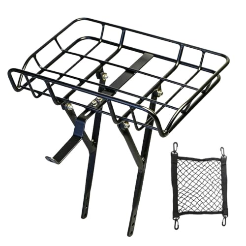 Portaequipajes frontal para bicicleta para solucionar el transporte seguro de maletas y bolsos 2