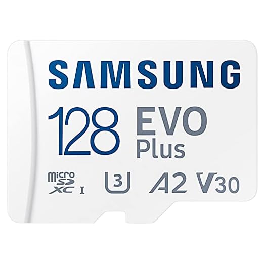 Cartão de Memória Samsung EVO Plus 128GB Branco 128GB
