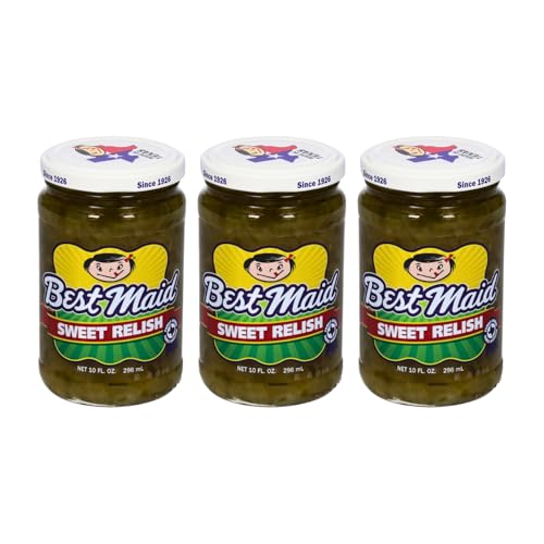 Best Maid Products Pickle Relish 10 Ounce 3 Packs - Sweet