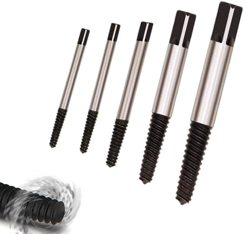 MOKIDO Schraubenausdreher Set 6-tlg. - HSS Linksausdreher Für Abgebrochene Schrauben