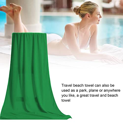 Toalha de praia grande | Toalha de praia de microfibra tamanho grande, altamente absorvente e secage