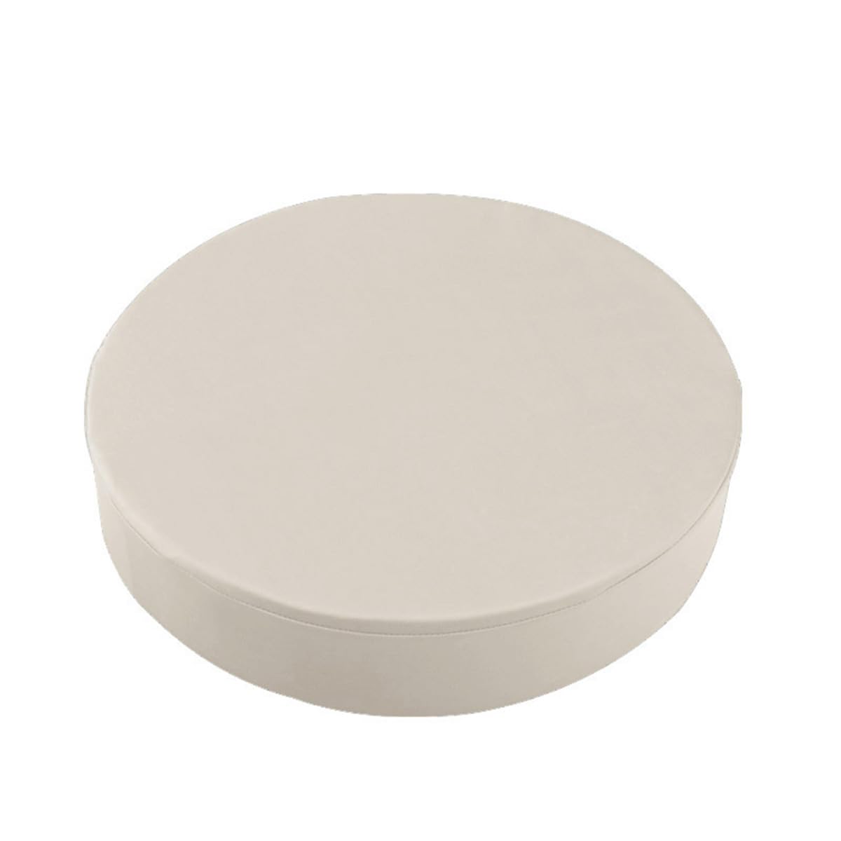 Waigg Kii Waterproof Round Garden Cushion 40/45/50cm Seat Pad Outdoor,Thick Dining Garden Seat Cushion Pad for Home Kitchen Swing Patio Floor (45 * 45 * 5cm,Beige)