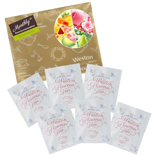 Weston Flavour Tea �Z�C�����g�� 5�����I�t���[�o�[�Z�b�g 2.5g×3p×6��� ���F�̂΂� ���[�t�����{���[�Y �A���t�H���\�}���S ��t�̍��� ���Ăւ̏��ҏ� �x���[�K�[�f�� �e�B�[�o�b�O