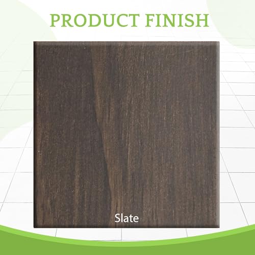 Image of Toddler Bed Safety Guard Rail for Oxford Baby, Soho, Ozlo & Avalon Baby Convertible Cribs - Solid Wood Rail for Toddler Bed Conversion - Safety Rails for Children (Slate, Option 1)