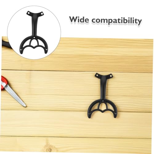 Bras de support pour ventilateur de plafond en métal noir durable - 4