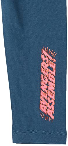 Image of Amazon Essentials Disney | Marvel | Star Wars | Frozen | Princess Girls and Toddlers' Cotton Stretch Leggings, Multipacks