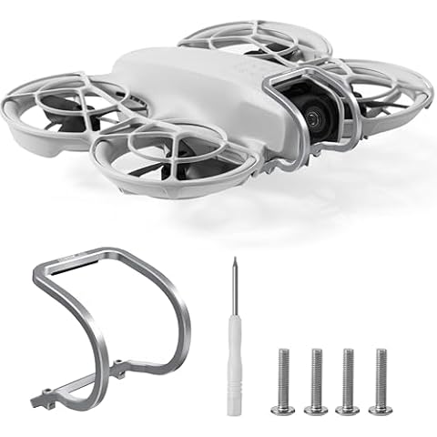 STARTRC Gimbal Bumper Guard for DJI Neo Accessories, Aluminum Alloy Anti-Collision Protection Guard Bar for DJI Neo Drone Camera Cover