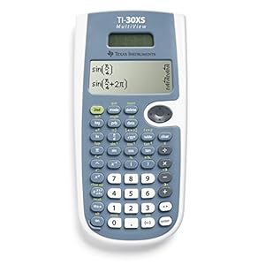 Birkhold 30 X S MV MultiView Texas Instruments Schoolrekenmachine, blauw, rekenmachine