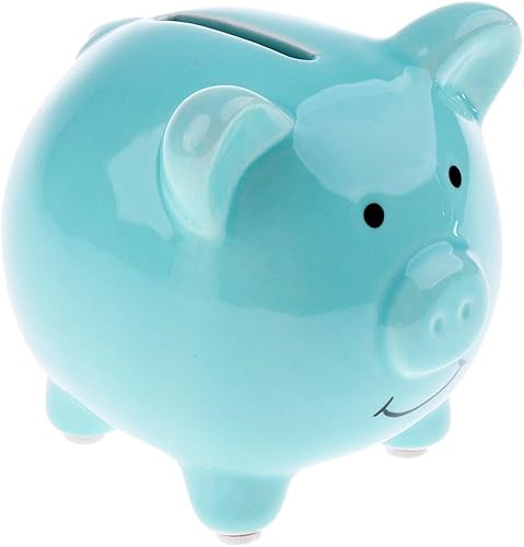 Miniatura 1 de Alcancía, caja de dinero, caja de ahorro, bancos de dinero, monedas de cerámica con forma de cerdo de dibujos animados, monedas de ahorro de dinero