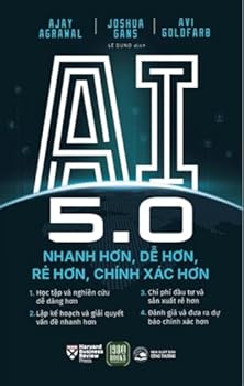 Paperback AI 5.0 - Power and Prediction: The Disruptive Economics of Artificial Intelligence [Vietnamese] Book
