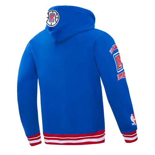 Image of Pro Standard Mens NBA Retro Classics Brushed Back French Terry Pull Over Hoodie