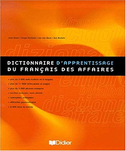 DAFA - Dictionnaire d'apprentissage du franÃ§ais des affaires - Livre: D A F A (French Edition)