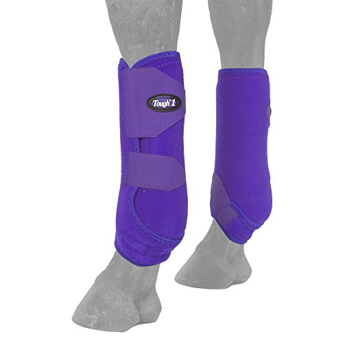 Tough 1 Vented Sport Boots Rear L Purple
