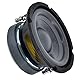 GK SOUND KIT Set FÜR XPL XS06240300 1 Subwoofer 16,5 cm 6,5 165 mm, 2 x 300 Watt, Doppelschwingspule 4+4 Ohm, DVC, Dual Voice Coil, für Motorhaube, Kofferraum, Auto, 1 Stück