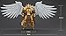 JOYTOY Warhammer 40k Blood Angels 1/18 Action Figure Blood Angels Sanguinius Primarch of The IXth Legion 7.4-inch Collectible Gifts,Toys for Kids 15+ and Adults