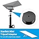 EIHI 1 Individuell Stativ-Adapter Für Star-Link Mini, 1/4-Zoll-20-Gewinde Für Mini-Starlink-Halterung, Kompatibel Mit Standard-1/4-Zoll-Stativen, Zubehör Für Starlink Mini（Schwarz,B）