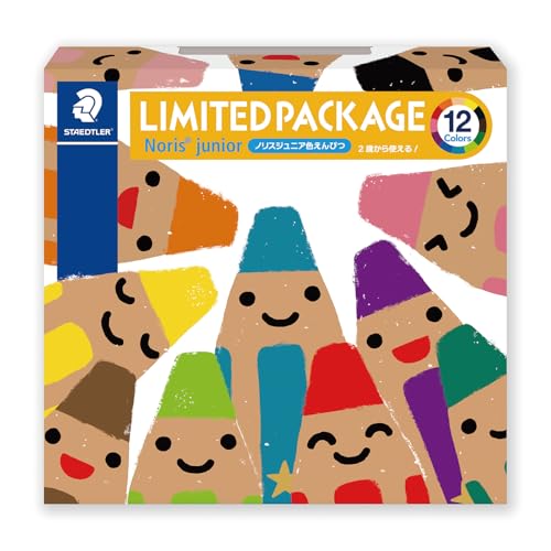 Crayon de couleur Staedtler Noris Junior anti-casse pour les petites mains maladroites