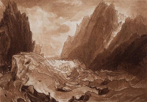 Peinture Mer de Glace de Turner : transformez un mur vide avec cette grande toile 60x90cm