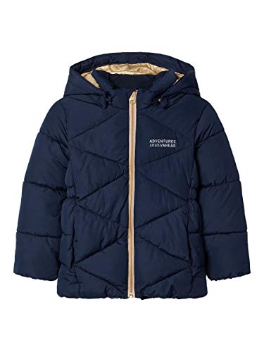 Preisvergleich Produktbild NAME IT Mädchen NMFMILTON Puffer Jacket Camp Jacke, Dark Sapphire, 122
