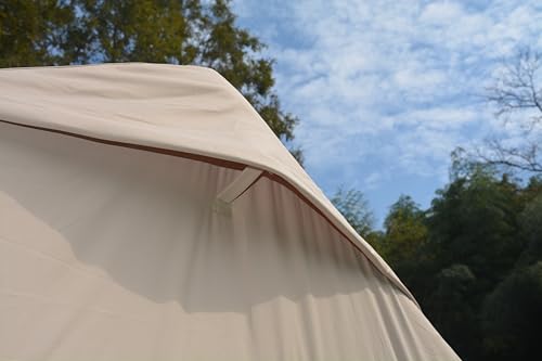 Carpa inflable para camping 9.8x13ft con ventana 3D y bomba manual miniatura 6