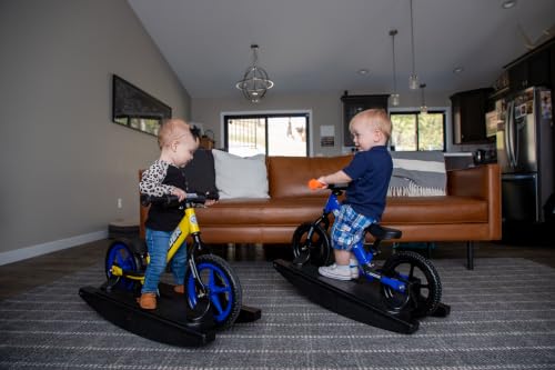 Image of Strider Sport 2-in-1 Rocking Bike - Helps Teach Baby How to Ride a Balance Bicycle - for Kids 6 Months to 4 Years-Easy Assembly, Tool-Free Adjustments