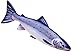 Coussin Peluche Poisson SAUMON 90 CM