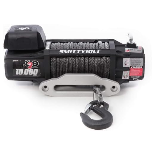 Smittybilt X2O COMP - Waterproof Synthetic Rope Winch - 10,000 lb. Load Capacity