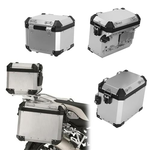 oCNp[{bNX R1200GS ADV 2013-2023 I[goCANZT[ A~gbvP[X{bNX ThobO ו[ gN c[{bNX(One Set Silver)