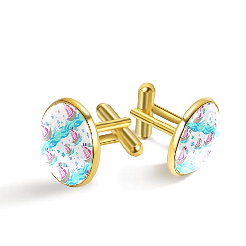 Personalizzazione: stile classico con design unico, questi gemelli sono ideali per chi cerca un modo per fare una dichiarazione.