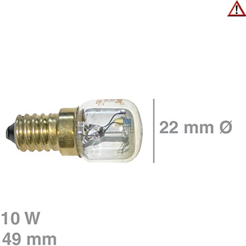 Preisvergleich Produktbild Miele 4263810 ORIGINAL Lampe Glühlampe Trocknerlampe Gewindelampe Gewindesockellampe Wäschetrockner Trockner Trocknerautomat auch AEG Electrolux 125650801 1256508019