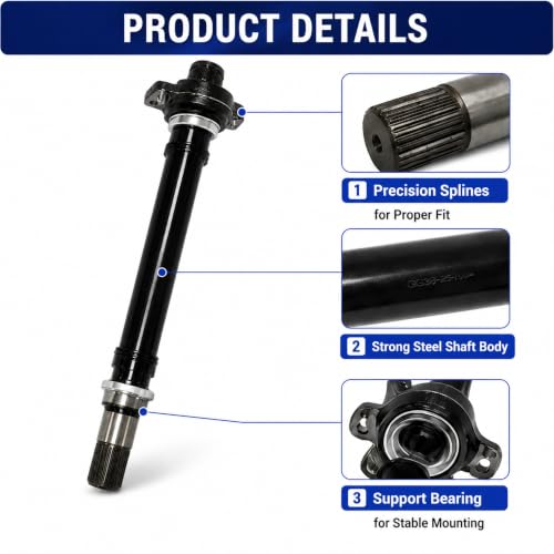GXARTS CV Intermediate Shaft Fit for 2006-2013 Mazda 3 2.0L Right Side by GXARTS - Used condition - Image 5