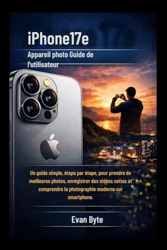 iPhone17e Appareil photo Guide de l'utilisateur: Un guide simple, étape par étape, pour prendre de meilleures photos, enregistrer des vidéos nettes et ... la photographie moderne sur smartphone.