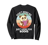 Vintage Panda Don't Mind Me Just Here For Books