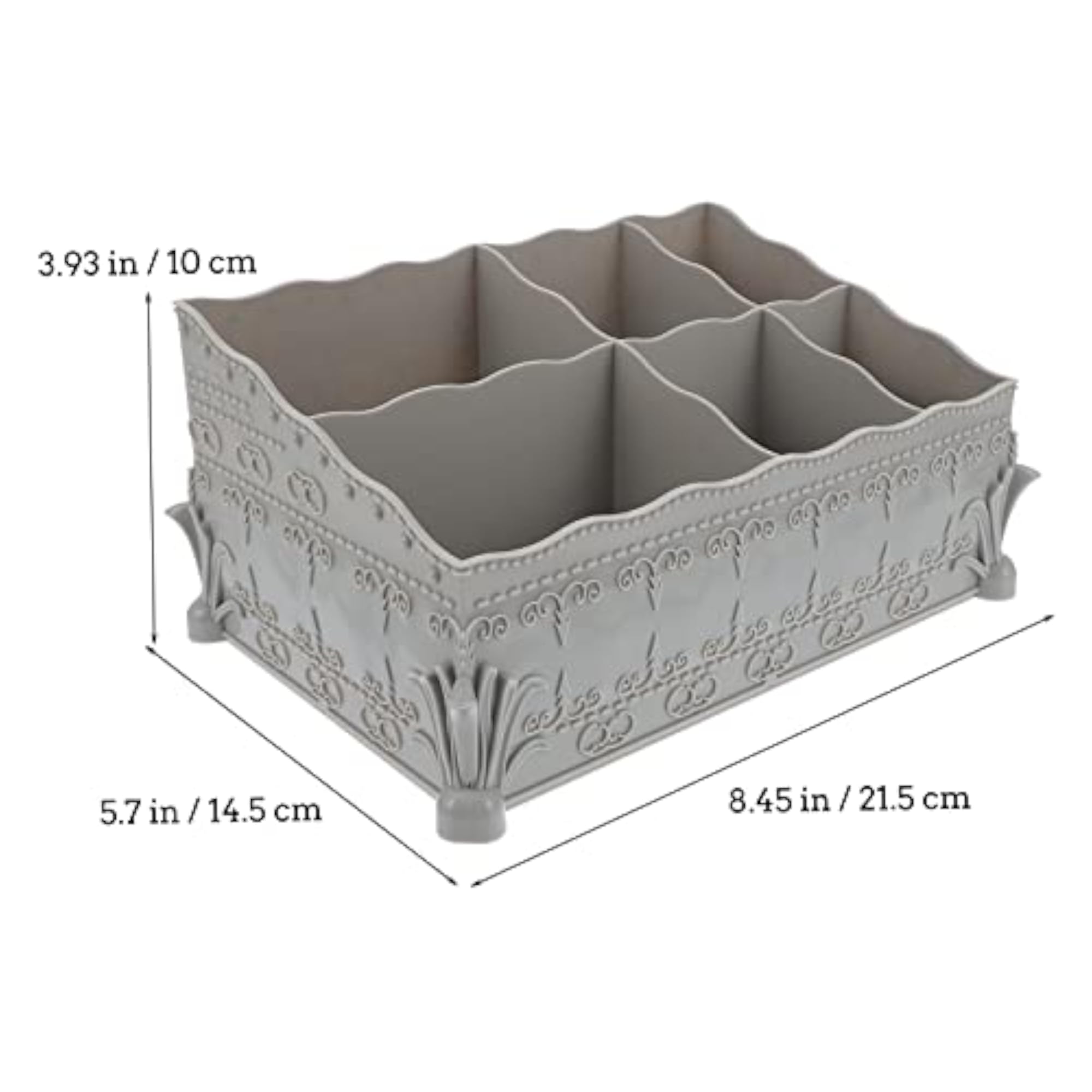2pcs Vintage Nail Storage Organizer, Manicure Tool Boxes