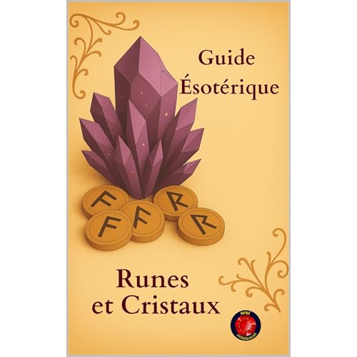 Guide Ésotérique Runes Et Cristaux Audiolibro Por Alina Rubi, Angeline Rubi arte de portada