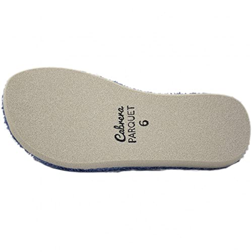Chaussures d'été Cabrera 2361 bleu en taille 37 avec motif Love
