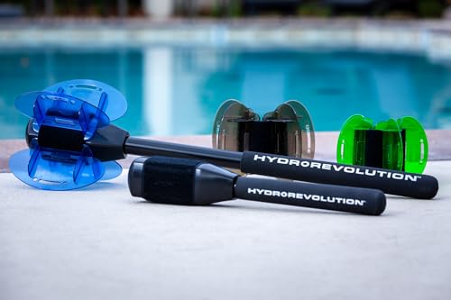 hydrorevolution Swing & Racket Trainer Combo | Functional Aquatic Tool | Increase Swing Power, Speed & Forearm Strength | Core Development Trainer | Ideal for Golf, Baseball, Pickelball, Tennis, etc.