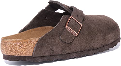 Image of Birkenstock Women's Boston Suede Clogs