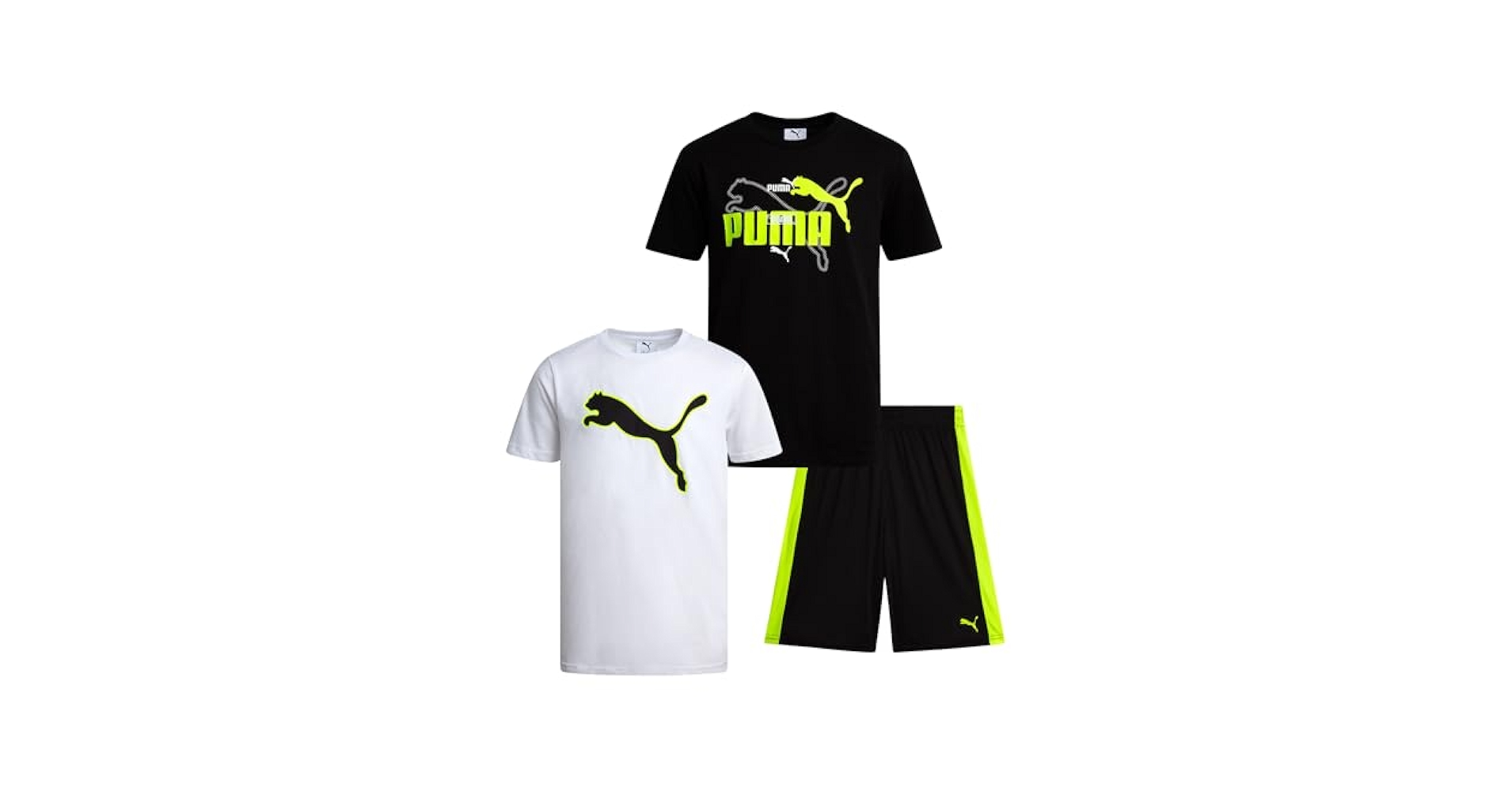 Amazon.com: PUMA Boys Active Shorts Set - 3 Piece