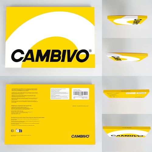 CAMBIVO Elite Motion Series Knee Brace for Men and Women (2 Pack), Knee Compression Sleeves with Patella Gel Pad and Side Stabilizers for Knee Pain Relief, Running, Workouts, Sports (Black, Large)