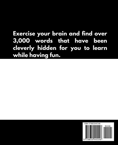 Word Search Bilingual English - Spanish (Sopa de Letras Bilingue Ingles - Espanol): Professional Puzzle Book for Word Find with Solutions - 100 Puzzles - 3000 Words Hidden - Learn and Have Fun. - Image 2