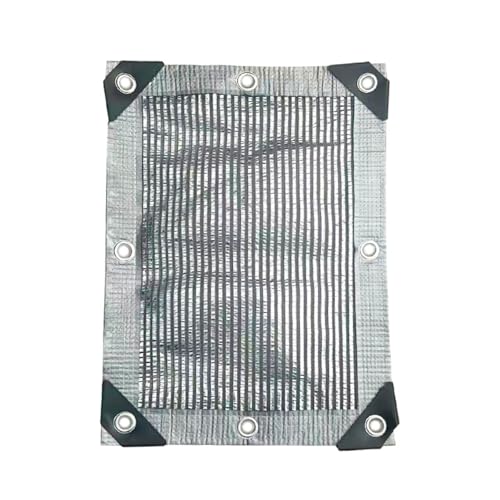 Malla reflectante de aluminio para sombra en un invernadero transpirable 2