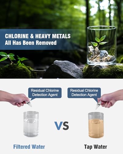 Bowger B01500 Filtered Shower Head With Handheld, Bowger 6 Modes High Pressure Shower Heads With Power Wash Mode And Hard Water Filter, Detachable Hand Held Showerhead Set thumb #2