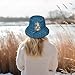 Foiosoh Hawaii Guitar Dog Bucket Hat for Women and Men Winter Soft Faux Fur Fisherman Cap Fashion Sun Cap