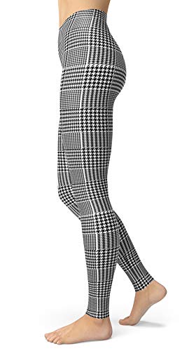 Image of sissycos Women's 80s Leggings Neon Artistic Splash Printed Buttery Soft Stretchy Pants