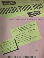 Shefte's Modern Piano Runs (Volume 1) B0007I0L86 Book Cover