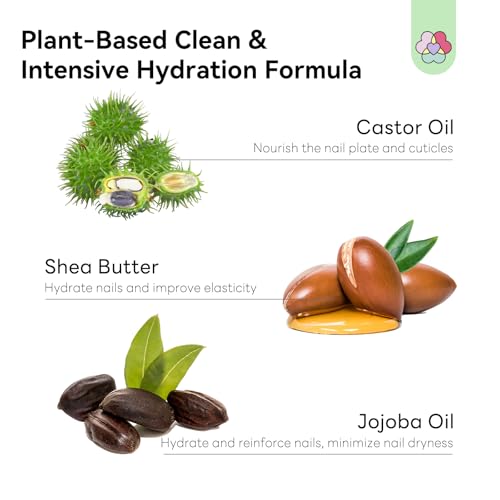 SAVILAND Plant-Based Nail Polish Remover Pads: Non Acetone Nail Polish Remover Wipes 100 Pcs Castor Oil & Shea Butter Travel Nail Kit Large Pads for Sensitive Nails Remover Salon Use