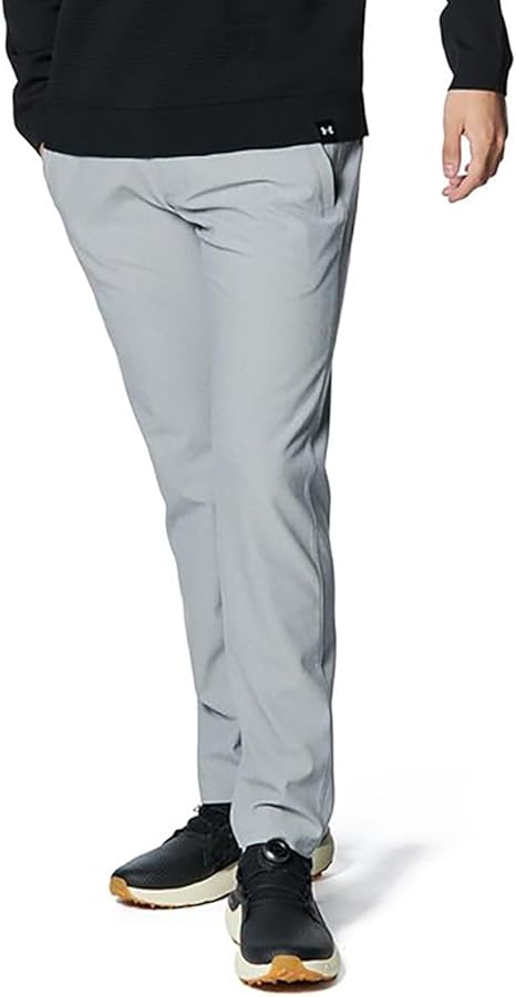 Amazon | [Under Armour] UA Knit Tapered Pant Black / / White